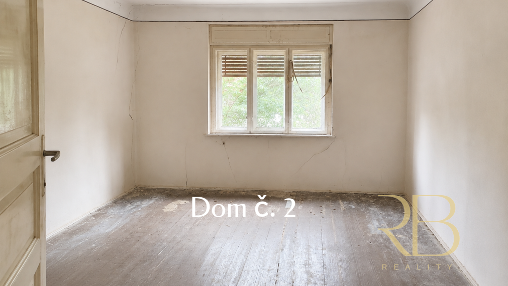 NA PREDAJ _ dva domy _ 73m² a 41m² _  pozemok 3000m²_Szőlősardó