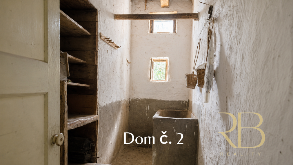 NA PREDAJ _ dva domy _ 73m² a 41m² _  pozemok 3000m²_Szőlősardó