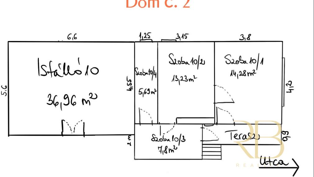 NA PREDAJ _ dva domy _ 73m² a 41m² _  pozemok 3000m²_Szőlősardó