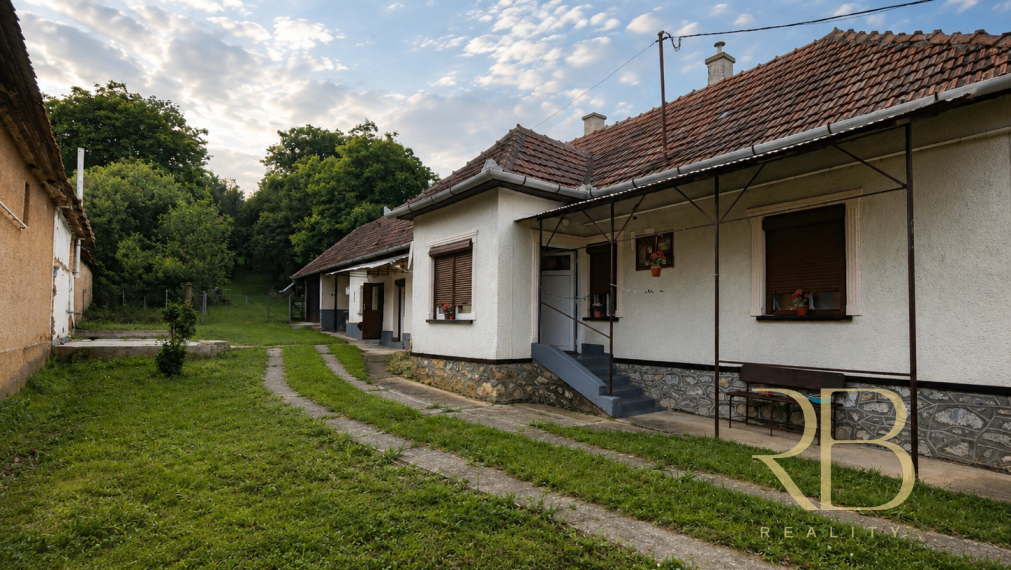 NA PREDAJ_ tradičný vidiecky dom_  pozemok 2172 m²_Martonyi_