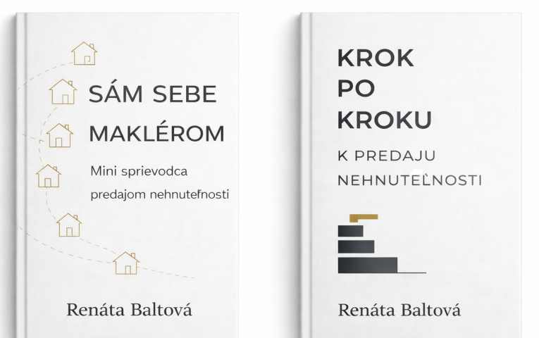 Sám sebe maklérom  a Krok po kroku k predaju nehnuteľnosti – E-booky o predaji nehnuteľnosti